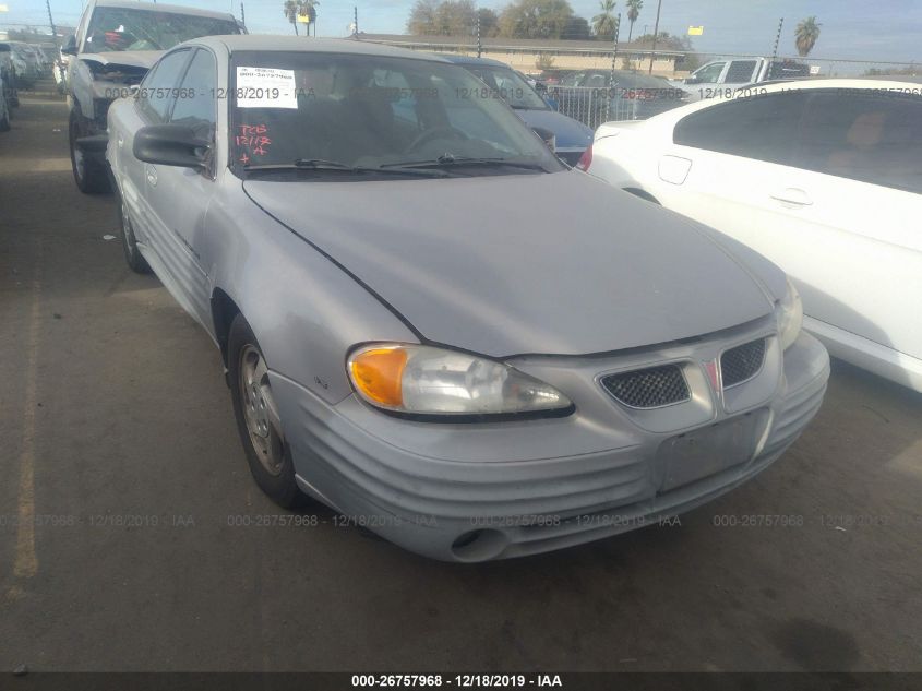 2000 Pontiac Grand Am Se1 For Auction Iaa