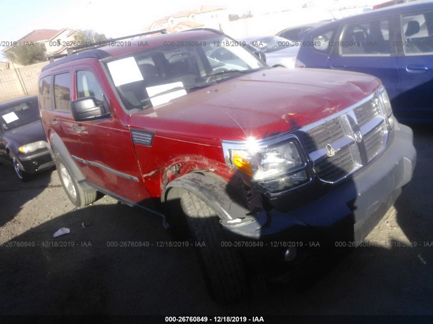 2007 Dodge Nitro Sxt For Auction Iaa