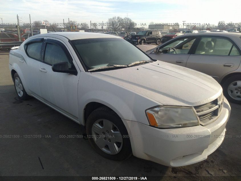 2008 Dodge Avenger Se For Auction Iaa