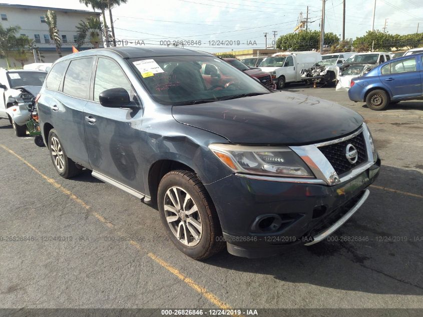 2013 NISSAN PATHFINDER S 5N1AR2MN0DC655464