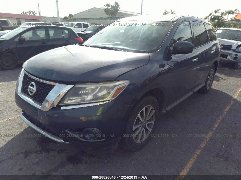 2013 NISSAN PATHFINDER S 5N1AR2MN0DC655464