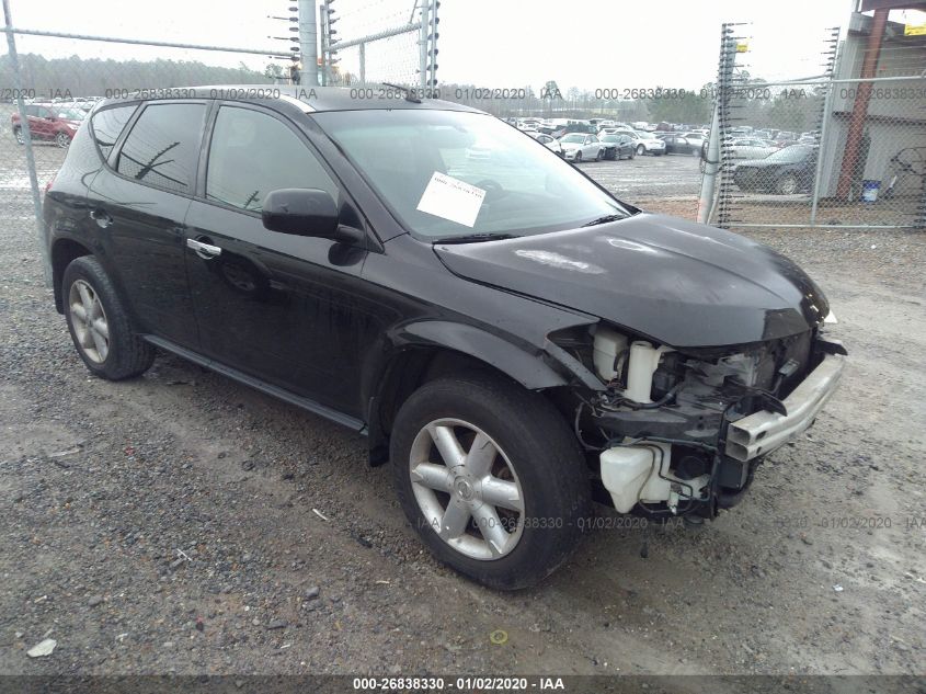 2004 Nissan Murano Sl Se For Auction Iaa