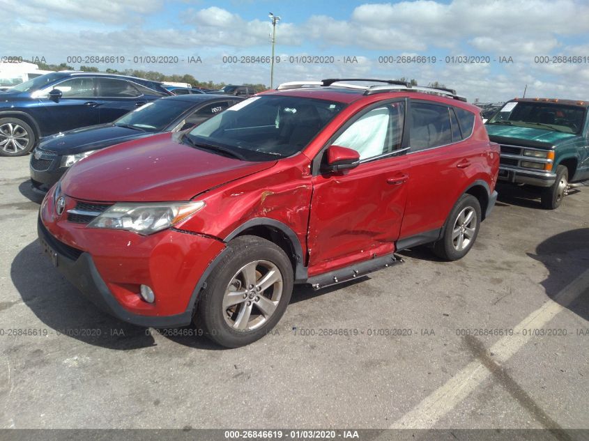 2015 TOYOTA RAV4 XLE 2T3WFREV3FW179866