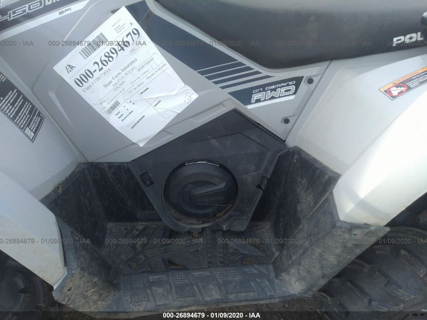 2018 POLARIS SPORTSMAN 450 H.O. UTILITY EDITION 4XASEG501JA104138