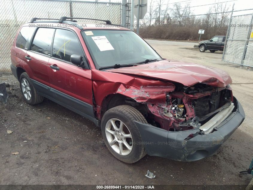 2004 subaru forester 2 5x for auction iaa iaa