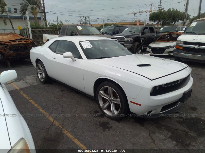 2017 DODGE CHALLENGER SXT 2C3CDZAG2HH502473