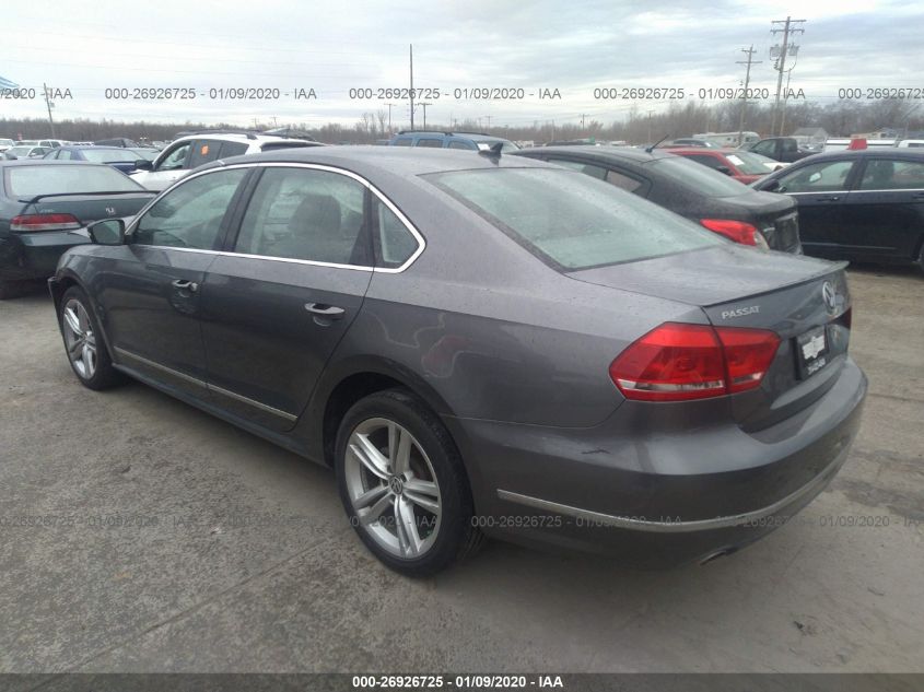 2014 VOLKSWAGEN PASSAT SEL 1VWCN7A35EC113283