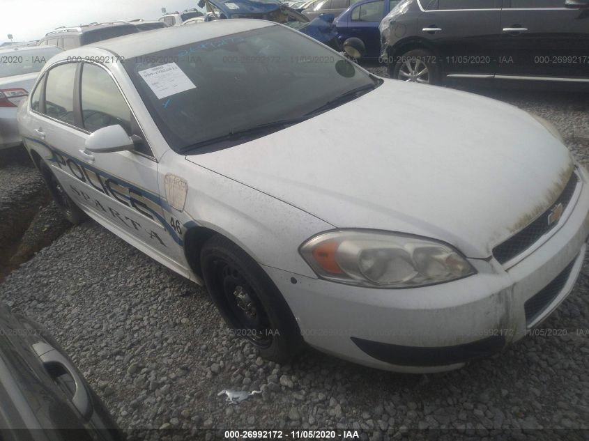 2013 CHEVROLET IMPALA POLICE - 2G1WD5E32D1257923