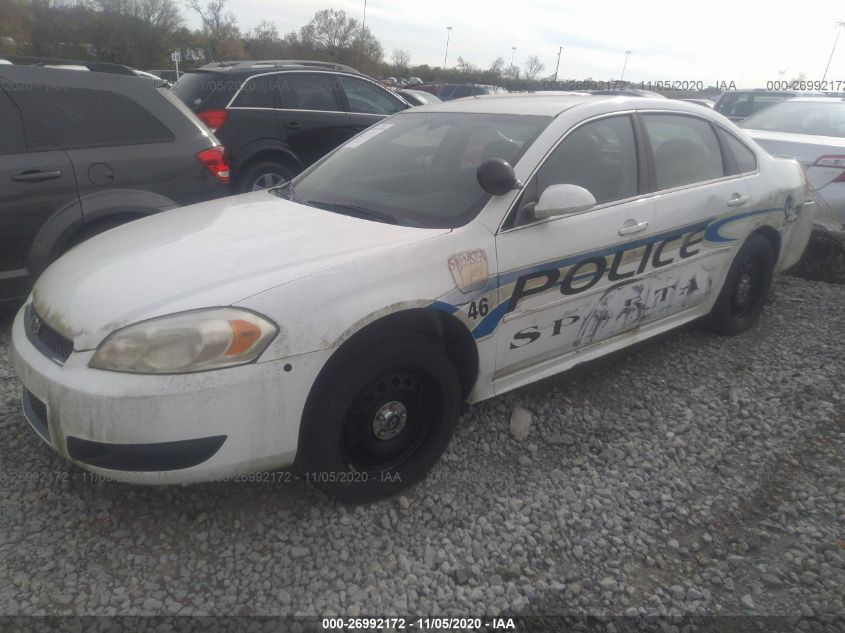 2013 CHEVROLET IMPALA POLICE 2G1WD5E32D1257923