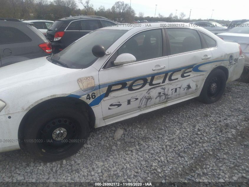2013 CHEVROLET IMPALA POLICE 2G1WD5E32D1257923