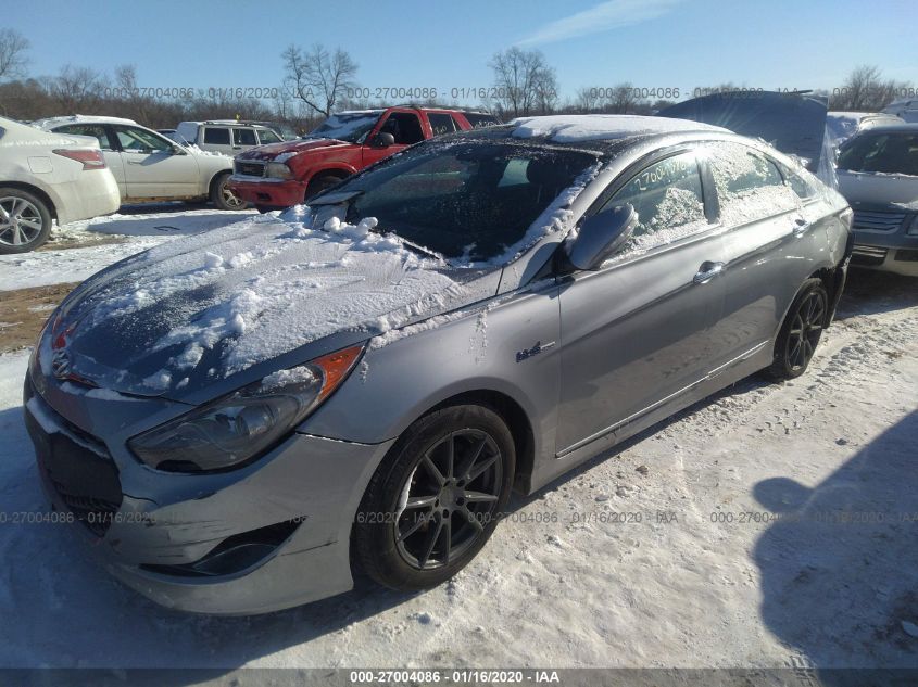 2015 HYUNDAI SONATA HYBRID LIMITED KMHEC4A41FA122175