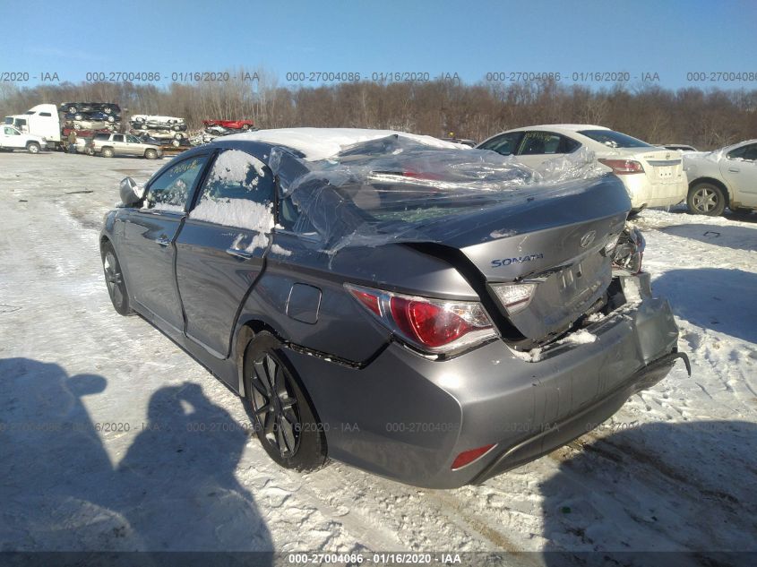 2015 HYUNDAI SONATA HYBRID LIMITED KMHEC4A41FA122175