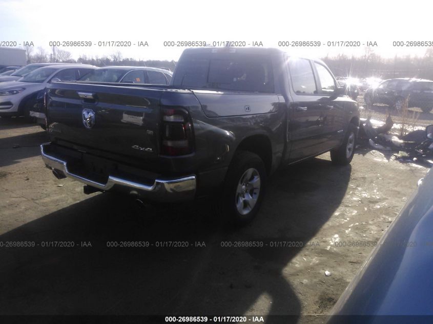2019 RAM 1500 BIG HORN/LONE STAR 1C6SRFFT1KN626981