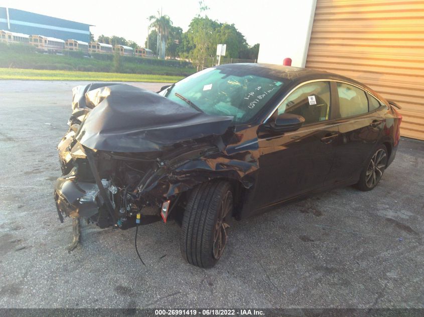 2019 HONDA CIVIC SI SEDAN 2HGFC1E54KH700597