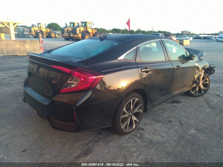 2019 HONDA CIVIC SI SEDAN 2HGFC1E54KH700597