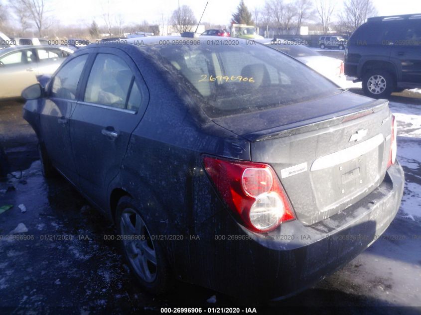 2015 CHEVROLET SONIC LTZ 1G1JE5SB2F4192887