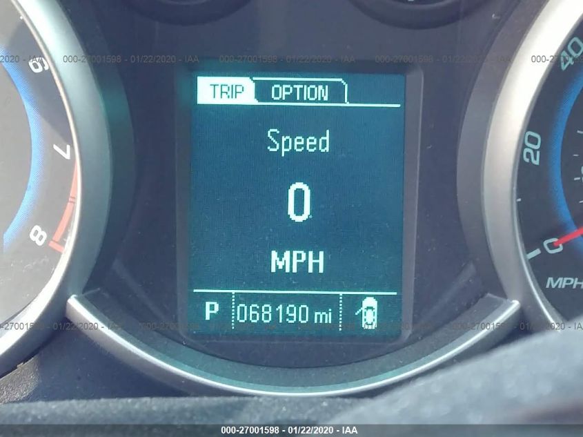 2015 CHEVROLET CRUZE LT 1G1PC5SB3F7233400