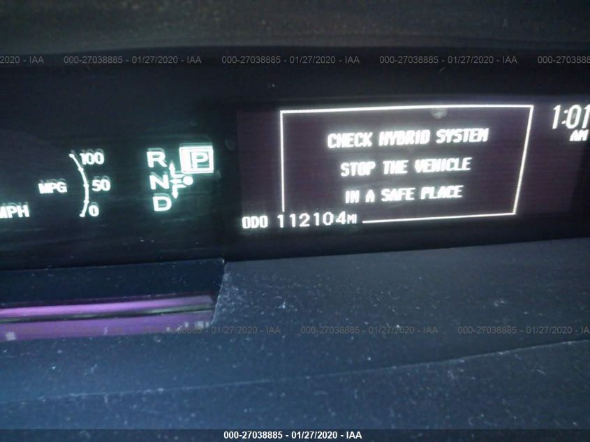 2014 TOYOTA PRIUS PLUG-IN JTDKN3DP0E3050616