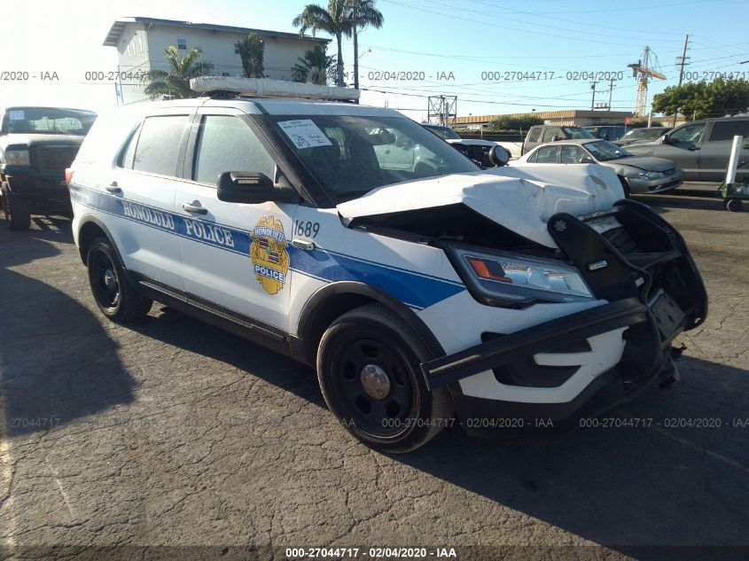 2016 FORD EXPLORER POLICE INTERCEPTOR 1FM5K8ARXGGD04879