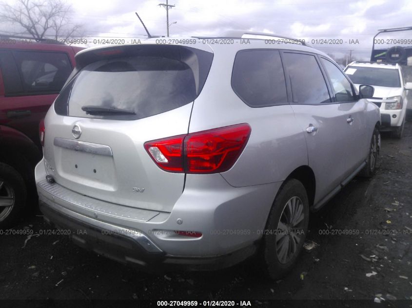 2018 NISSAN PATHFINDER SV 5N1DR2MN4JC636893