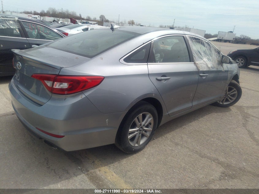 2017 HYUNDAI SONATA VIN: 5NPE24AFXHH567986