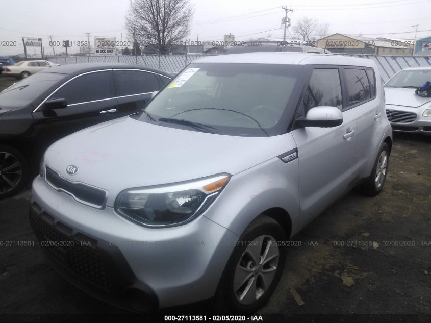 2016 KIA SOUL KNDJN2A27G7822331