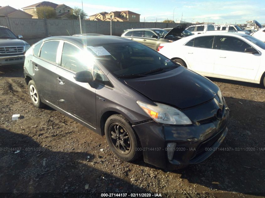 2013 TOYOTA PRIUS JTDKN3DU6D1695626