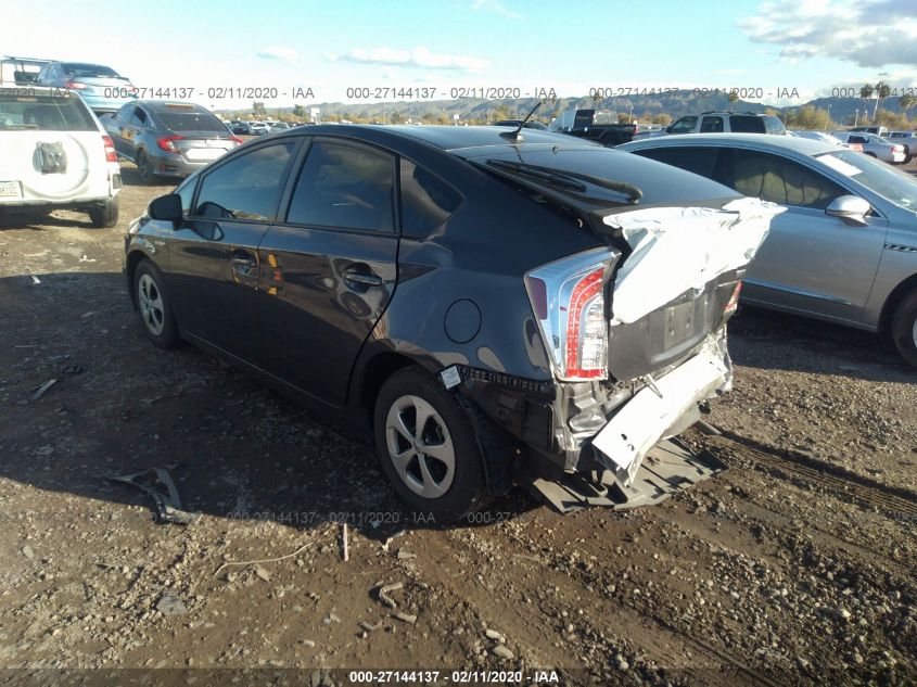 2013 TOYOTA PRIUS JTDKN3DU6D1695626