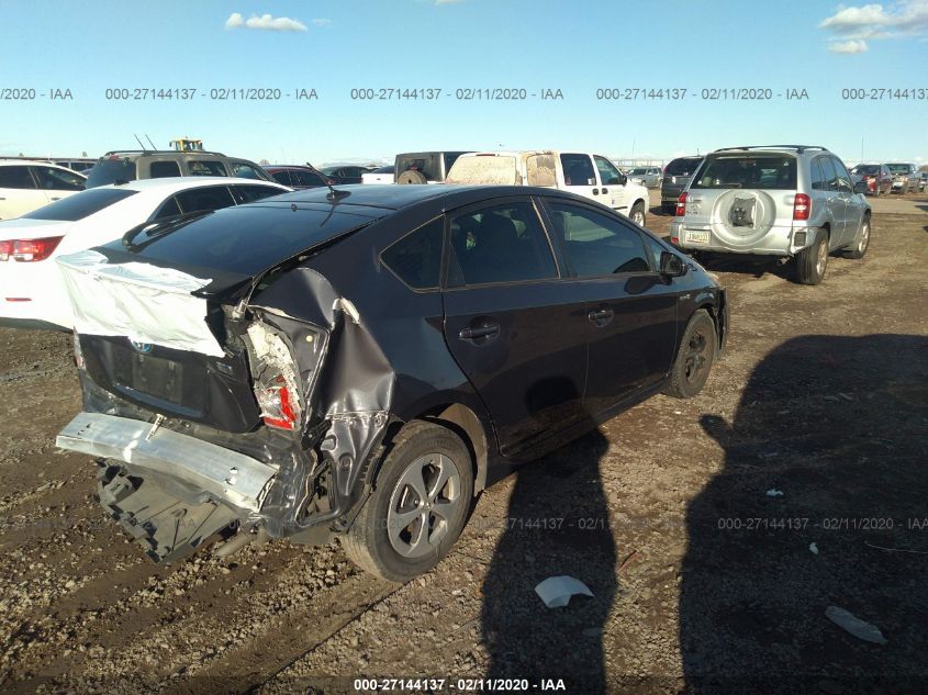 2013 TOYOTA PRIUS JTDKN3DU6D1695626