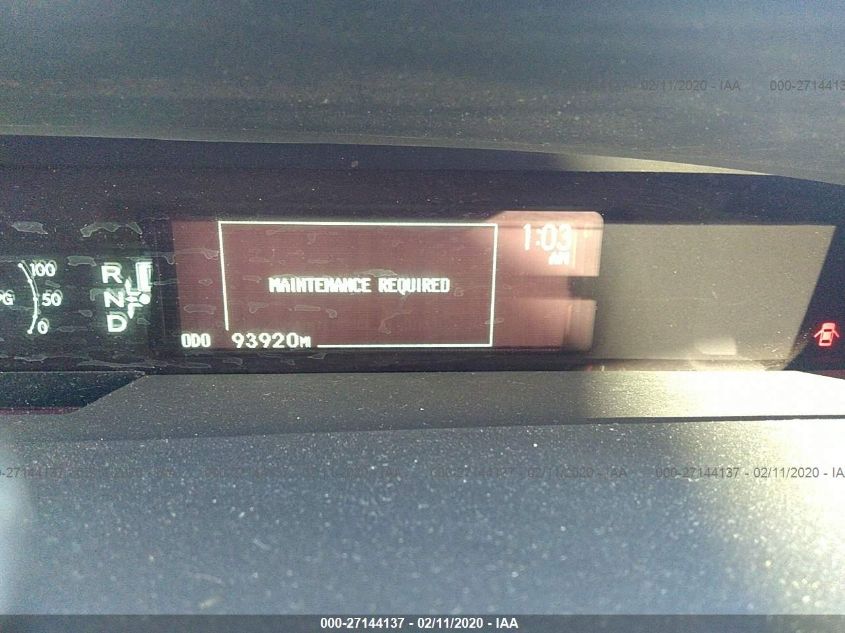 2013 TOYOTA PRIUS JTDKN3DU6D1695626