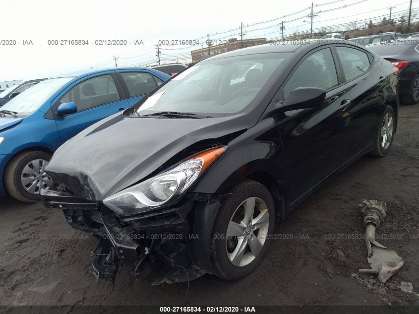 2013 HYUNDAI ELANTRA GLS PZEV KMHDH4AE7DU575041