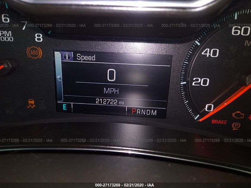 2014 CHEVROLET IMPALA LTZ 2G1155S30E9170889