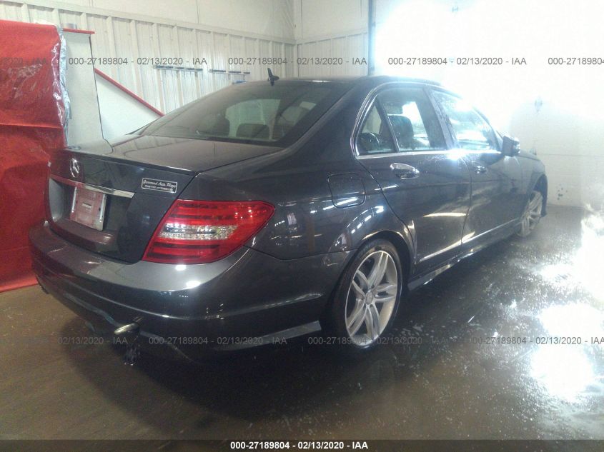 2013 MERCEDES-BENZ C-CLASS C 250 WDDGF4HBXDR263663