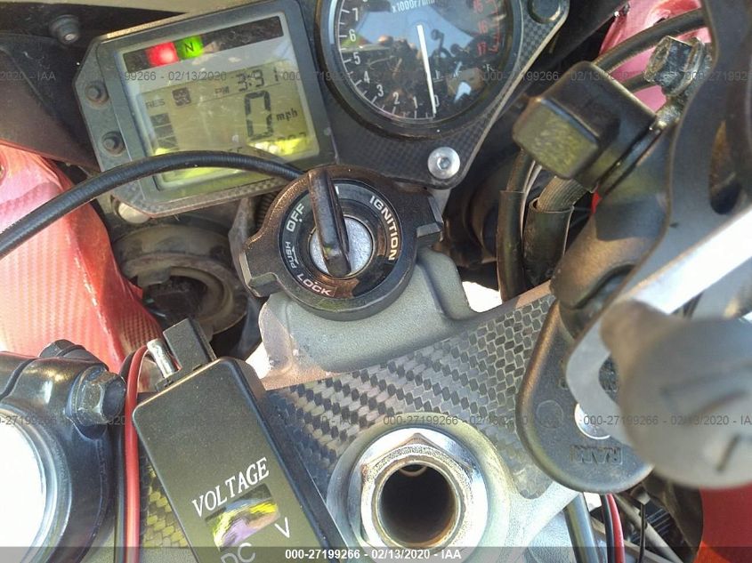 2004 HONDA CBR600 F4 JH2PC350X4M501256