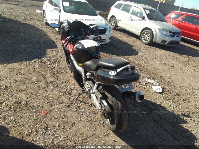 2004 HONDA CBR600 F4 JH2PC350X4M501256