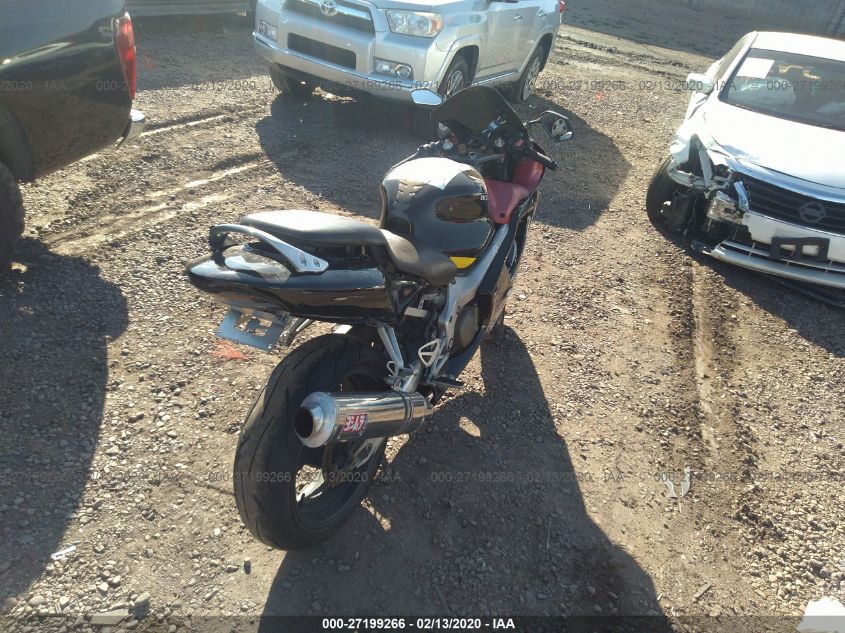 2004 HONDA CBR600 F4 JH2PC350X4M501256