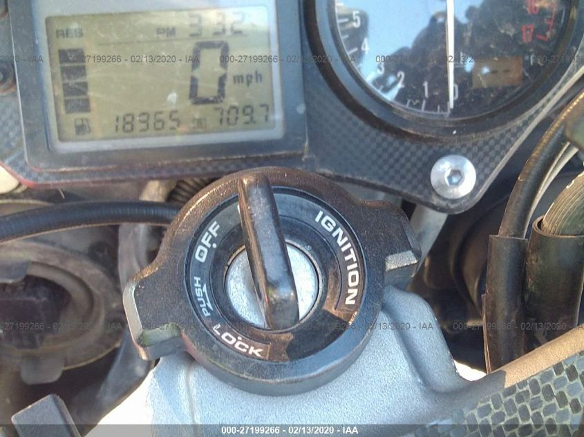 2004 HONDA CBR600 F4 JH2PC350X4M501256