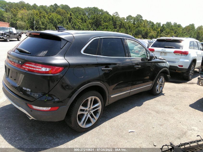 2015 LINCOLN MKC 5LMCJ2A92FUJ37079