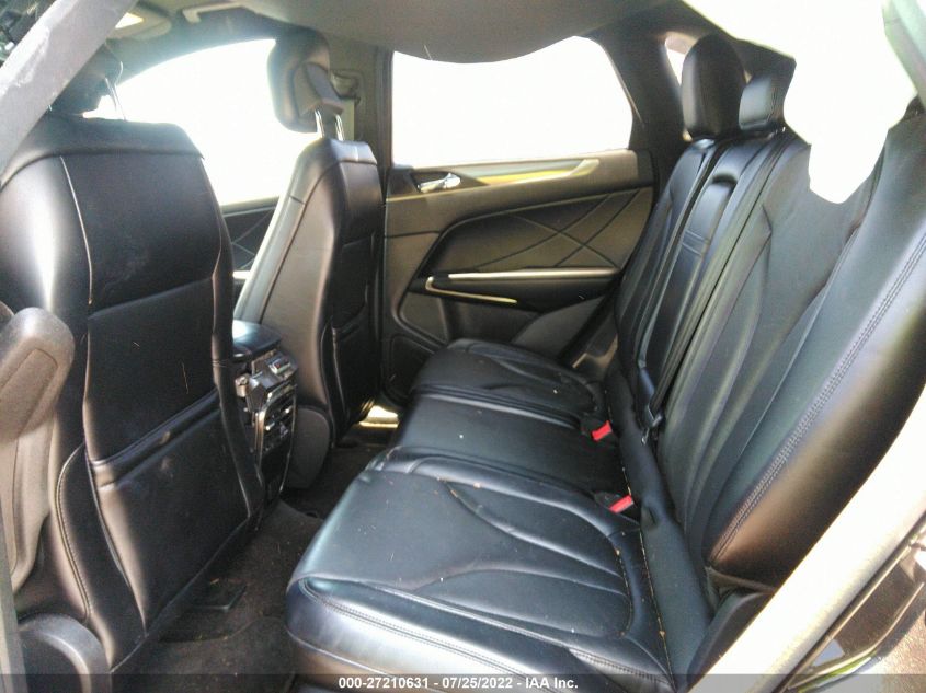 2015 LINCOLN MKC 5LMCJ2A92FUJ37079