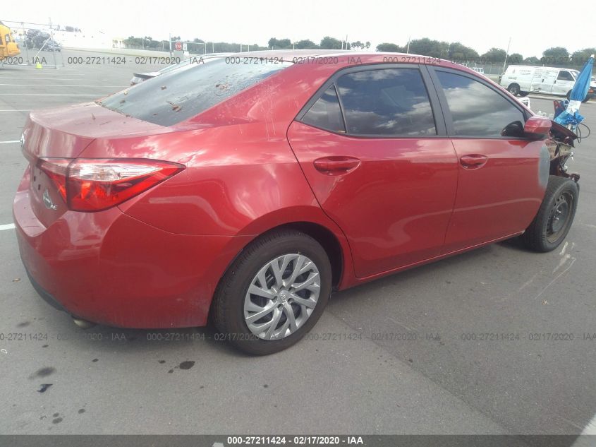 2018 TOYOTA COROLLA L/LE/XLE/SE/XSE 2T1BURHE6JC105599