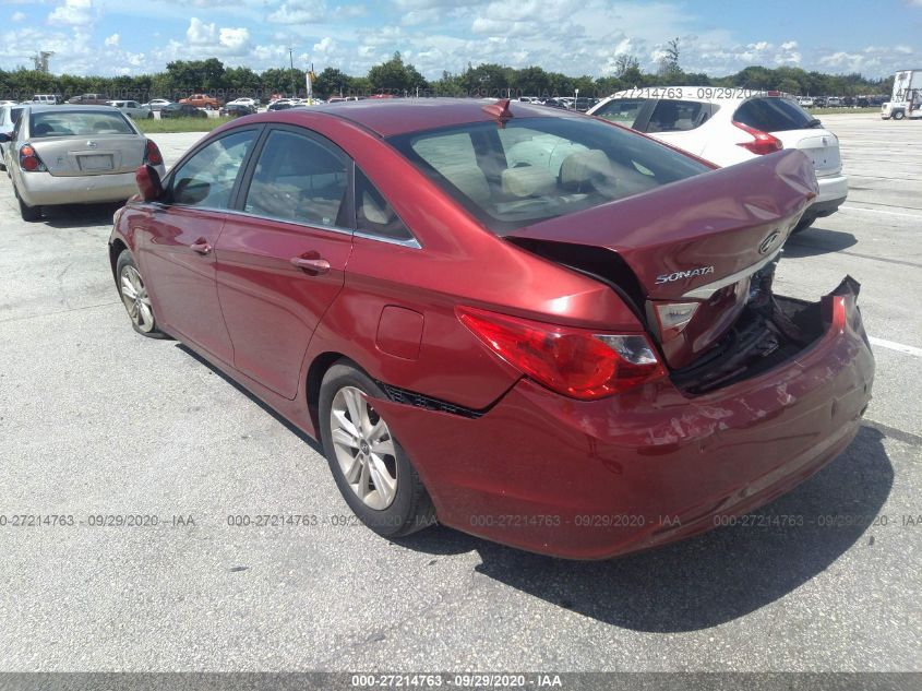 2013 HYUNDAI SONATA GLS 5NPEB4AC9DH605286