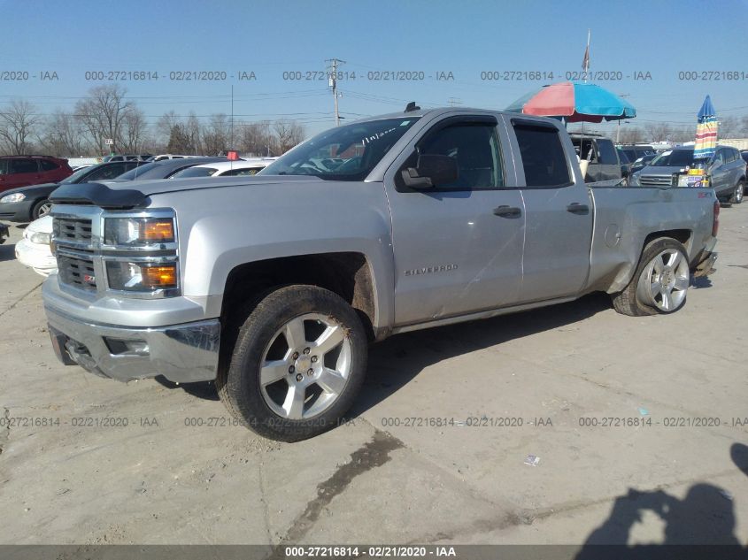 2014 CHEVROLET SILVERADO 1500 LT 1GCVKRECXEZ276616