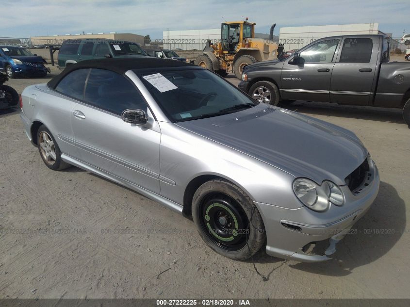 2004 mercedes benz clk 500 for auction iaa