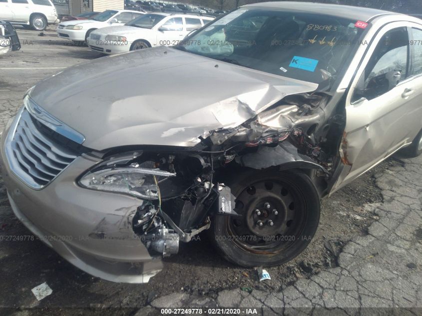 2014 CHRYSLER 200 LX 1C3CCBAB2EN214048
