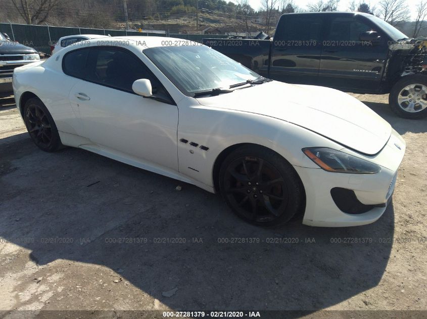 2013 MASERATI GRANTURISMO SPORT/MC STRADALE ZAM45VLA8D0068634