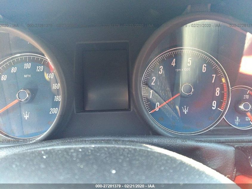 2013 MASERATI GRANTURISMO SPORT/MC STRADALE ZAM45VLA8D0068634