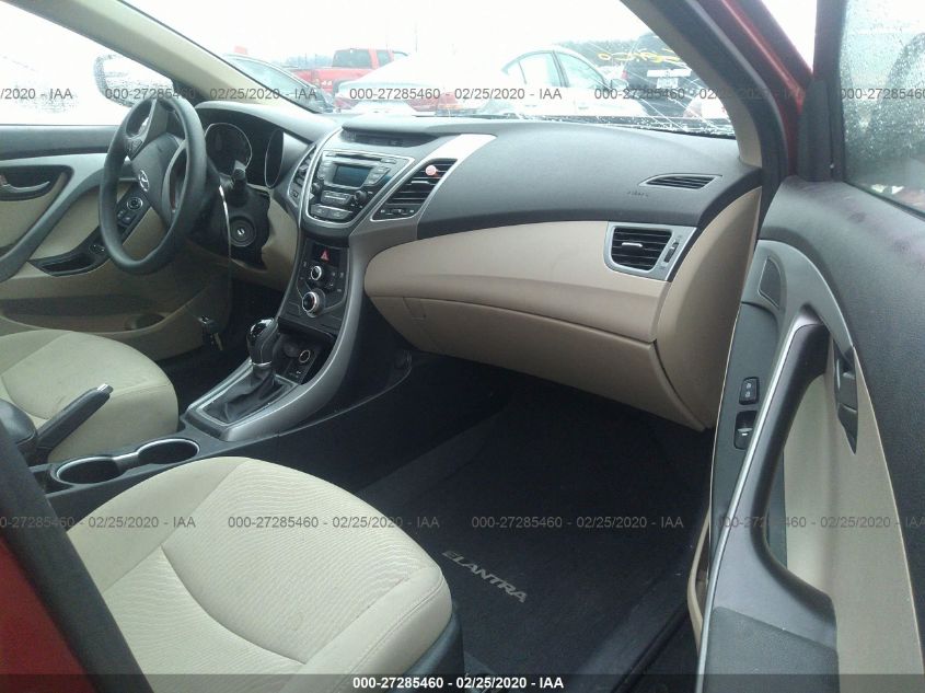 2014 HYUNDAI ELANTRA SE 5NPDH4AE0EH488341