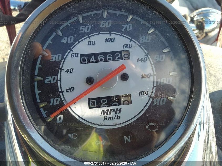 2011 YAMAHA XVS650 A/AT JYAVM01E8BA137409