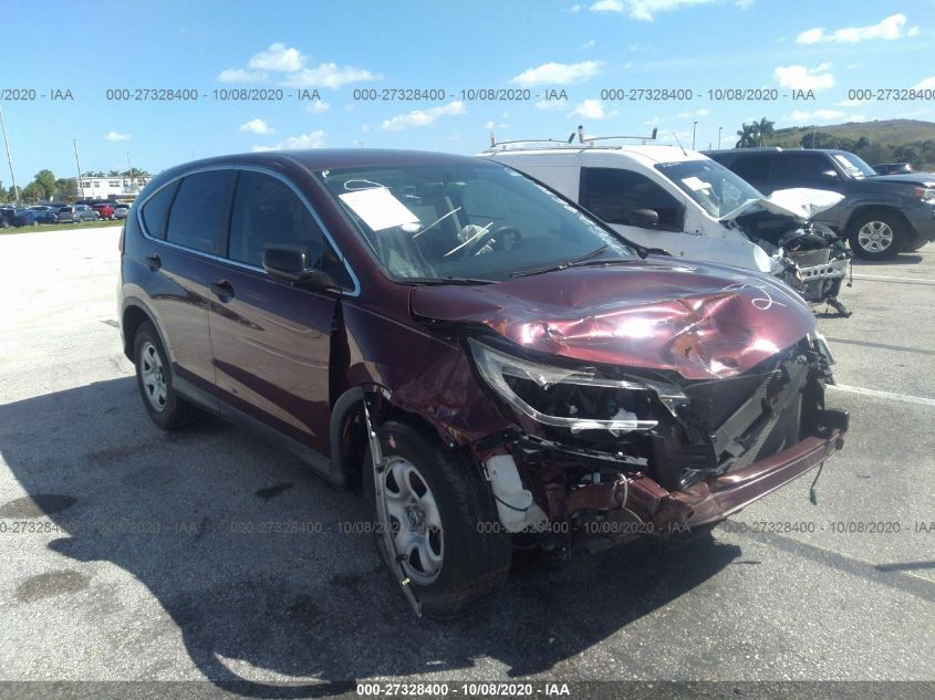 2015 HONDA CR-V LX 2HKRM3H32FH528534