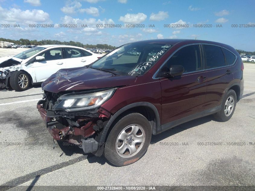 2015 HONDA CR-V LX 2HKRM3H32FH528534
